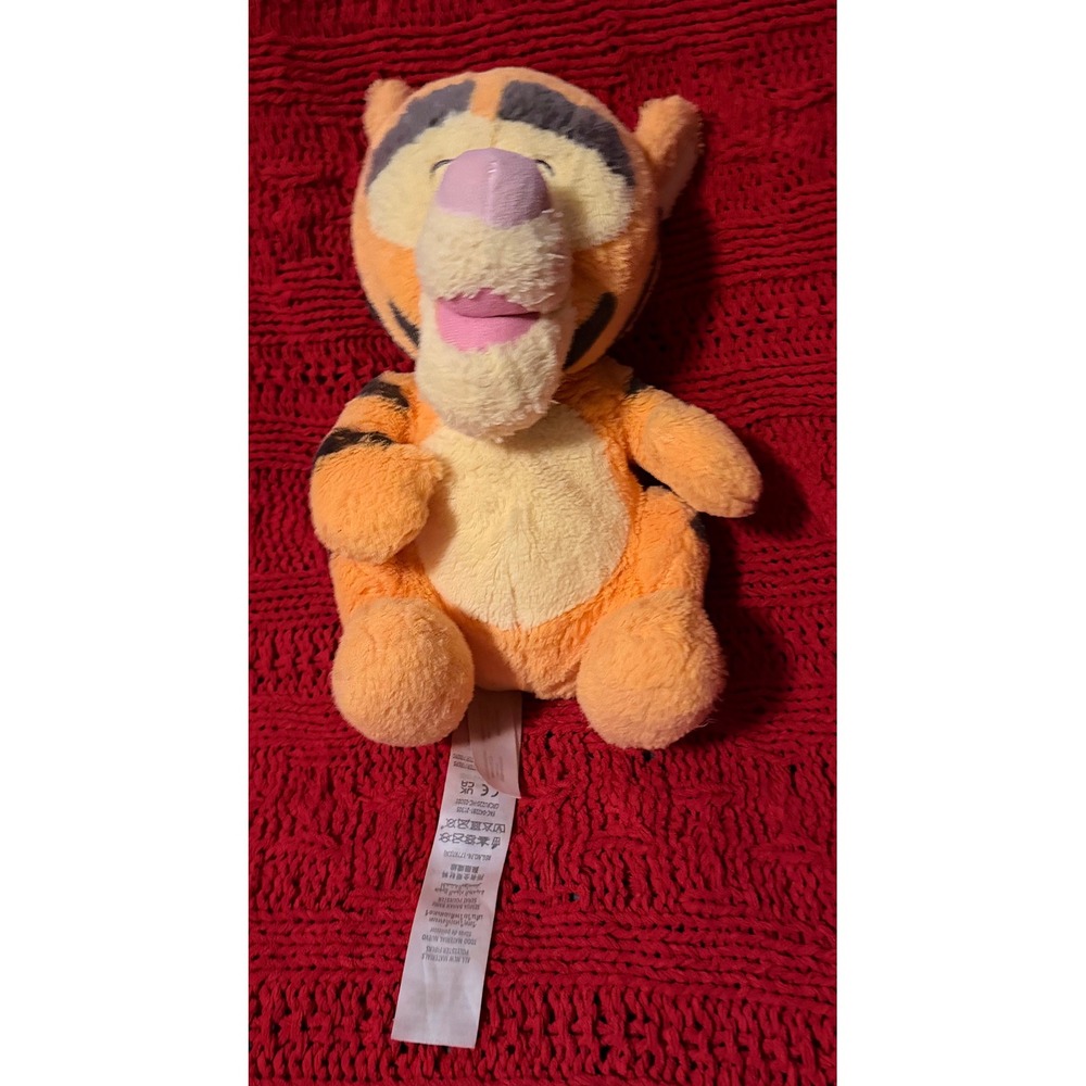 Disney Store Tigger Plush Winnie the Pooh Stuffed Animal Orange Black Striped